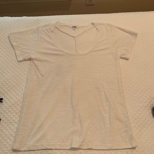 LNA white tshirt